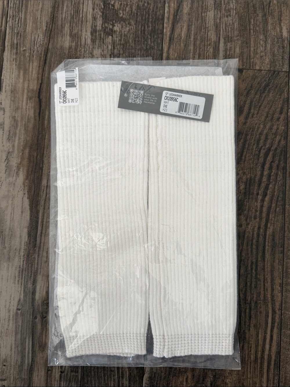 Capezio Kids Ribbed Legwarmers - White